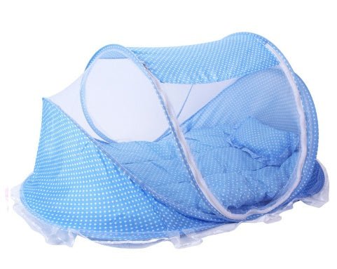 Foldable Baby Bed Net With Pillow Net 2pieces Set - Mommii & Me Foldable Baby Bed Net With Pillow Net 2pieces Set