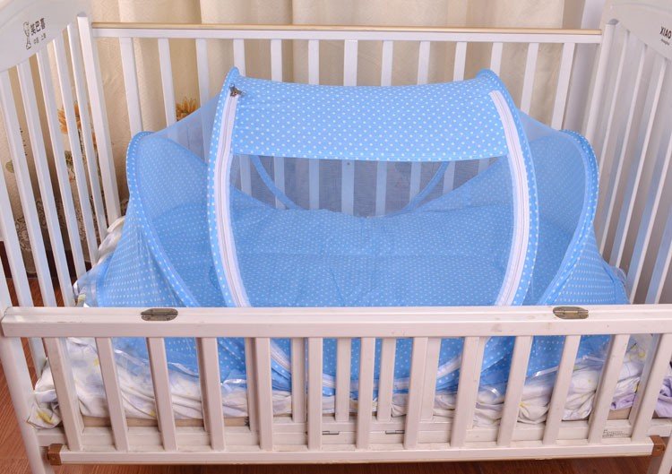 Foldable Baby Bed Net With Pillow Net 2pieces Set - Mommii & Me Foldable Baby Bed Net With Pillow Net 2pieces Set