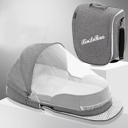 Portable Removable Folding Crib Baby Bed Mammy Bag - Mommii & Me Portable Removable Folding Crib Baby Bed Mammy Bag