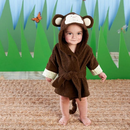 Cute Animal Baby Bath Towels / Bathrobes Cotton Children's Bathrobes Baby Hooded - Mommii & Me Cute Animal Baby Bath Towels / Bathrobes Cotton Children's Bathrobes Baby Hooded