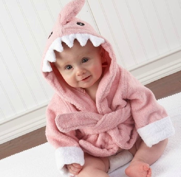 Cute Animal Baby Bath Towels / Bathrobes Cotton Children's Bathrobes Baby Hooded - Mommii & Me Cute Animal Baby Bath Towels / Bathrobes Cotton Children's Bathrobes Baby Hooded