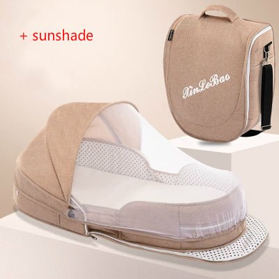 Portable Removable Folding Crib Baby Bed Mammy Bag - Mommii & Me Portable Removable Folding Crib Baby Bed Mammy Bag
