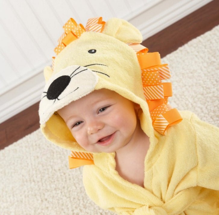 Cute Animal Baby Bath Towels / Bathrobes Cotton Children's Bathrobes Baby Hooded - Mommii & Me Cute Animal Baby Bath Towels / Bathrobes Cotton Children's Bathrobes Baby Hooded