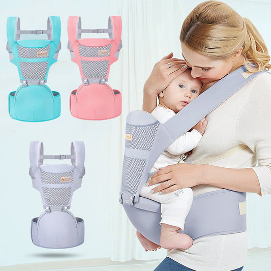 Baby Carrier Waist Stool Multifunctional Baby Child Sitting Carrier Bag - Mommii & Me Baby Carrier Waist Stool Multifunctional Baby Child Sitting Carrier Bag