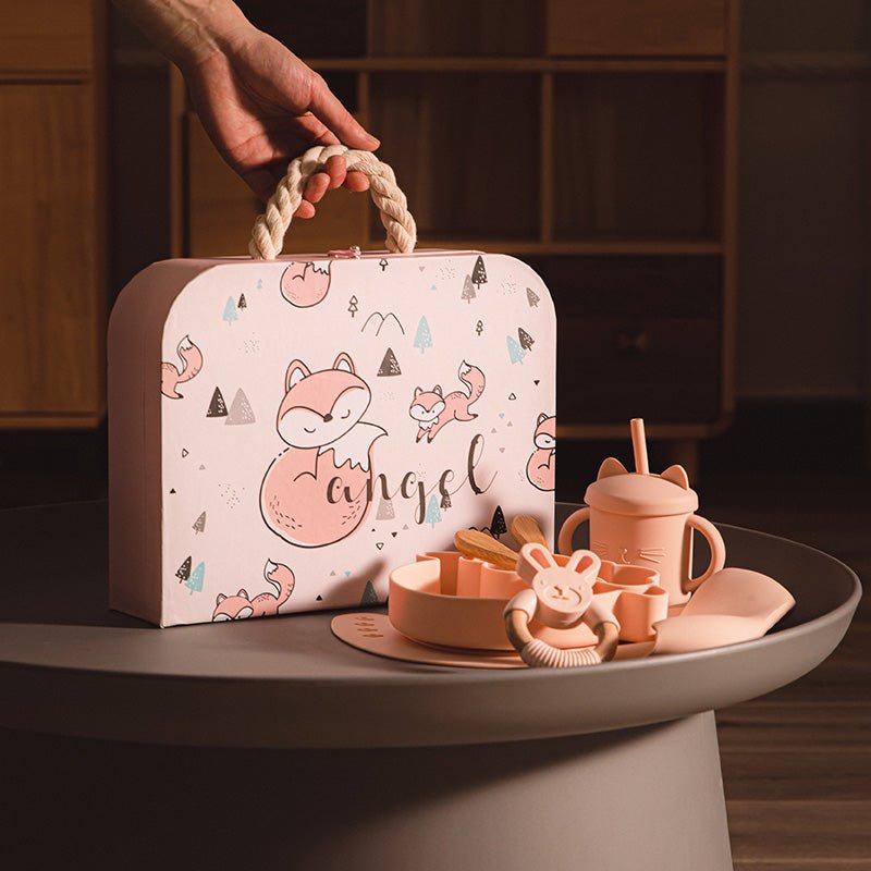 Baby Silicone Bowl Tableware Set - Mommii & Me Baby Silicone Bowl Tableware Set