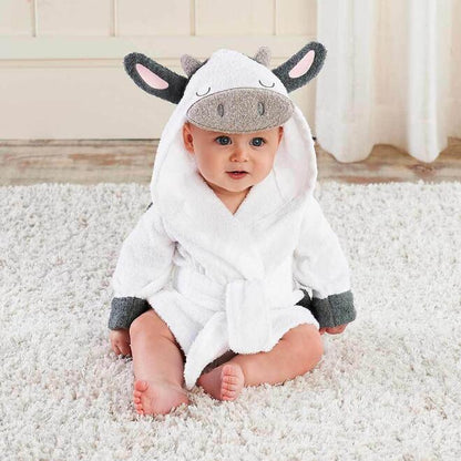 Cute Animal Baby Bath Towels / Bathrobes Cotton Children's Bathrobes Baby Hooded - Mommii & Me Cute Animal Baby Bath Towels / Bathrobes Cotton Children's Bathrobes Baby Hooded