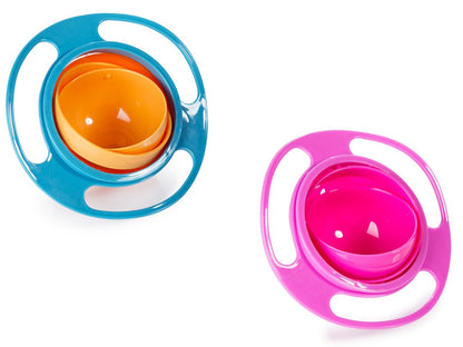 360 Rotate Spill-proof Bowl