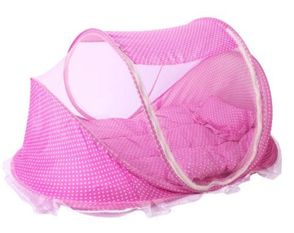 Foldable Baby Bed Net With Pillow Net 2pieces Set - Mommii & Me Foldable Baby Bed Net With Pillow Net 2pieces Set