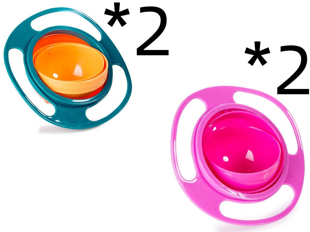 360 Rotate Spill - proof Bowl - Mommii & Me 360 Rotate Spill - proof Bowl