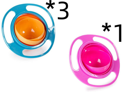 360 Rotate Spill - proof Bowl - Mommii & Me 360 Rotate Spill - proof Bowl